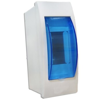 single pole plastic box