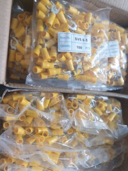 2.5mm o type yellow Earthing thimble