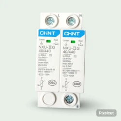 Chint-2-Pole-NU6-ⅡG-F-Low-Voltage-AC-Surge-Protective-Device