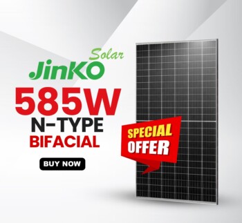 Jinko N Type Bifacial Solar Panel