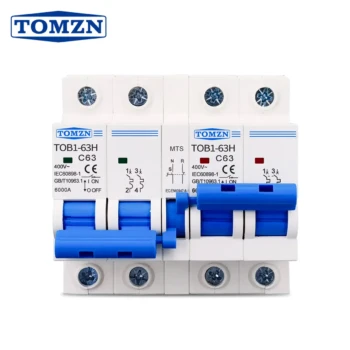 Tomzn AC 2P+2P MTS Dual Power Manual Transfer Switch