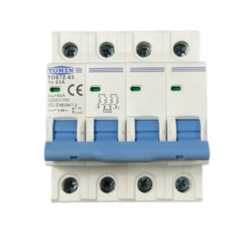 Tomzn DC Breaker 1000V 4-Pole