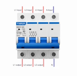 Tomzn MCB 4-Pole