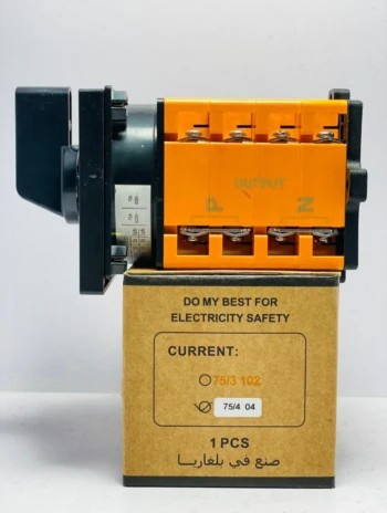 More 4 line Changeover Switch