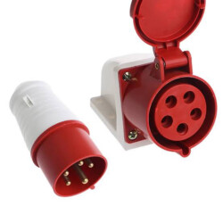 industrial socket 5 pin