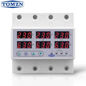Tomzn Voltage ampere Protector 4P