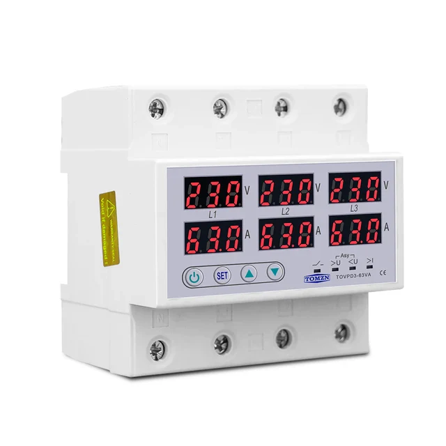 Tomzn Voltage ampere Protector 4P